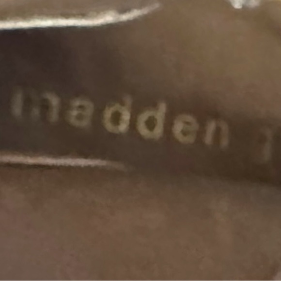 Madden Girl Train-R a faux suede lace-up combat-boot w/ rhinestone detail SZ 6M - Picture 6 of 6